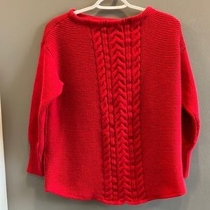 Chaps Women’s Red Sweater Size Medium